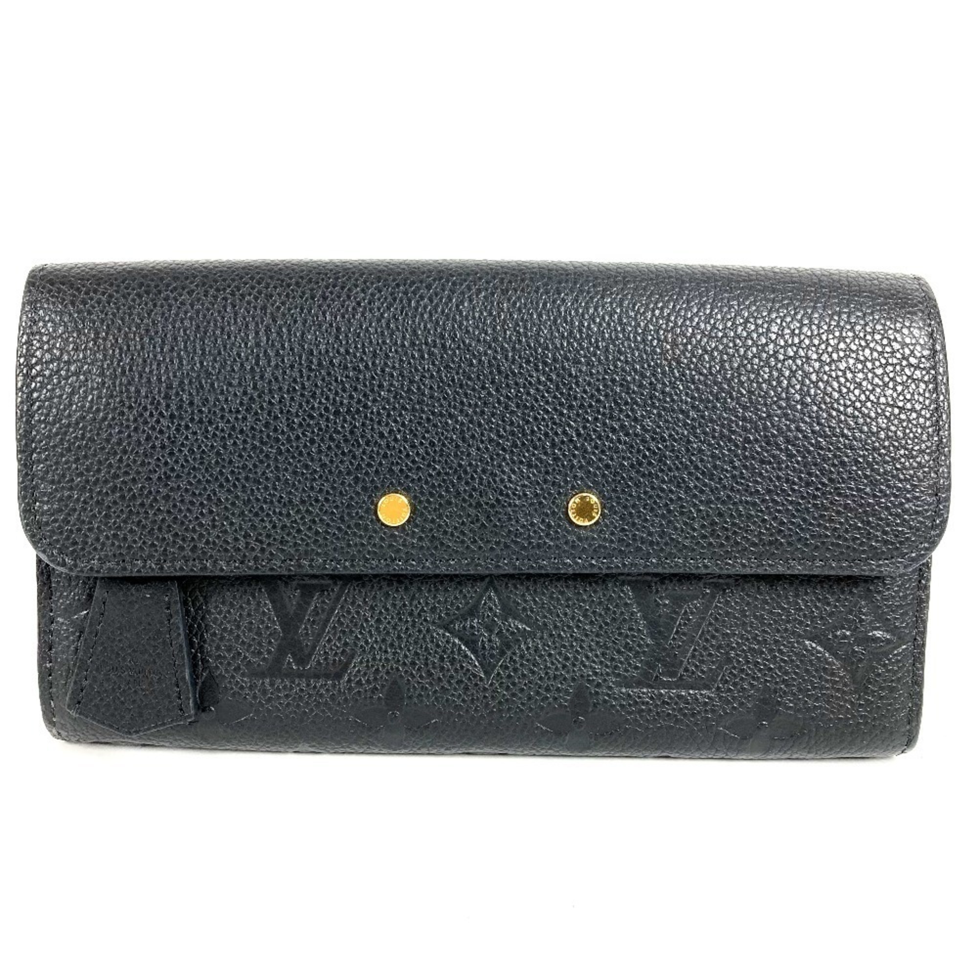 Louis Vuitton M61833 Monogram Empreinte Portefeuille Pont Neuf Long Wallet, F...